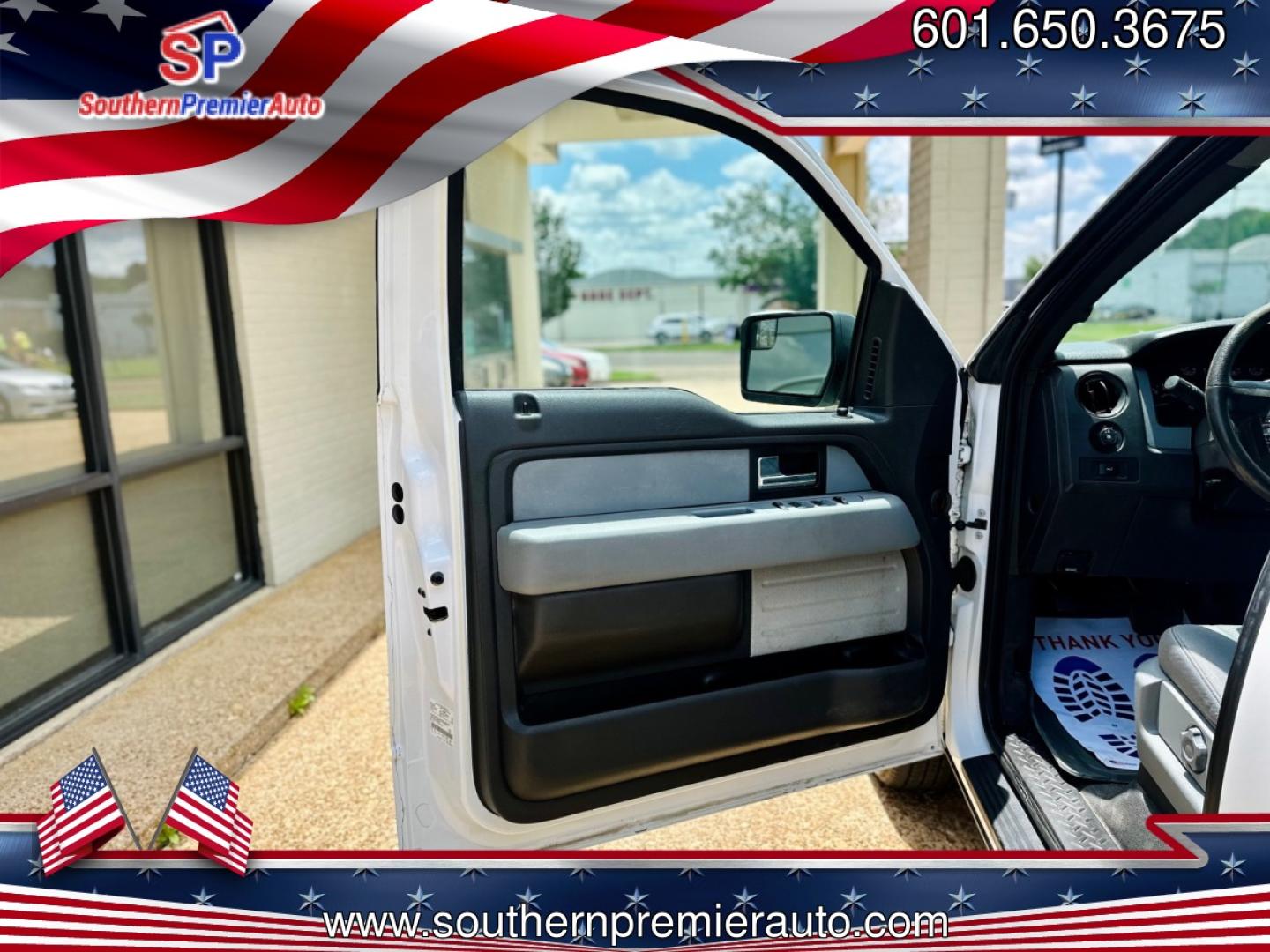 2013 WHITE FORD F-150 STX; XL; XLT; (1FTFX1CFXDK) , located at 922 W. Beacon St., Philadelphia, MS, 39350, (601) 650-3675, 32.770447, -89.127151 - Photo#8